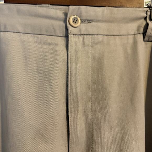 Harbor Bay DXL Men's Pant's 46x30 Classic Fit Flat Front Tan Chinos - Picture 11 of 11